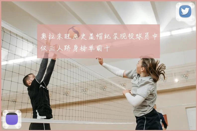 奥拉朱旺历史盖帽纪录现役球员中仅三人跻身榜单前十